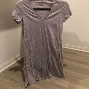 Madewell T-shirt Dress (Lilac)